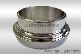 Штуцер конічний для муфти молочної нержавіючої Dn 50 AISI 304 &mdash; Тринокс